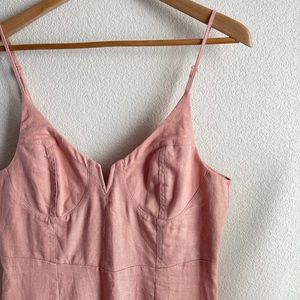 Pink Bustier Mini Dress